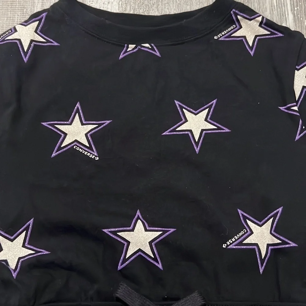 CONVERSE Girls Sporty Star Dress Size Small NWT
